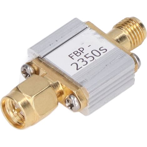 Filtre passe-bande RF coaxial SMA 2320-2370MHz, bande passante 50MHz, impédance 50 ohms, module FBP-2350s (1/5)