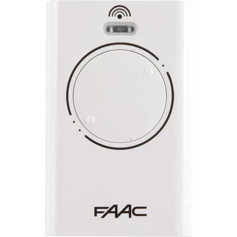 Faac XT2 868SLH LR White Gate and garage door remote