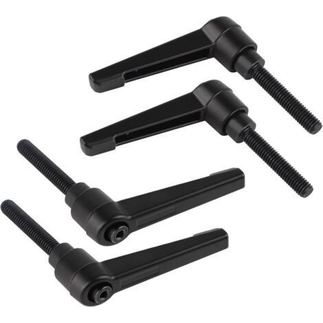 4PCS M6 Adjustable Clamping Handles, Steel Quick Clamp Lever Handle with 32mm Stud (1/5)