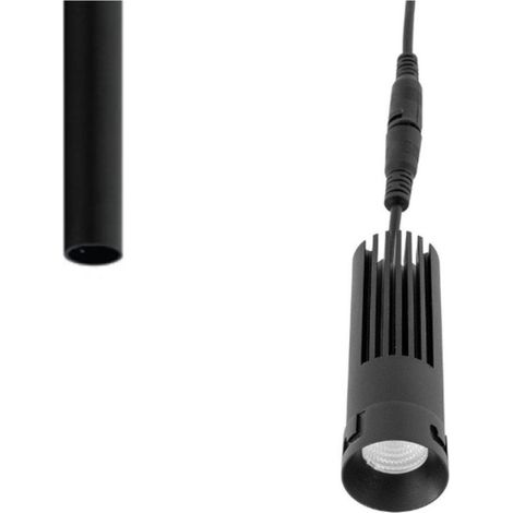 Plafonnier moderne gea led gfa1741 gpl411 led en métal noir