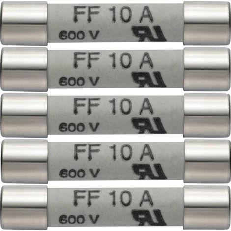 Fusible testo 0590 0005 10A 600V paquete de 5