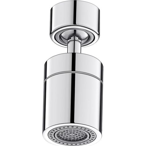 Sollbry Boquilla para grifo, boquilla para grifo de cocina, aireador de grifo de 360°, aireador de grifo para grifos M22 o M24 para cocina/baño (1/5)