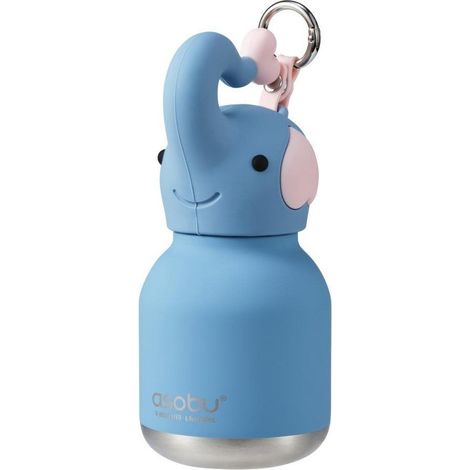 Borraccia Termica Mini Bestie Elefante 200ml Azzurra ASOBU