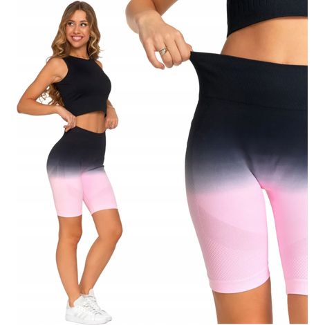 Mallas deportivas para mujer, ciclismo, entrenamiento funcional con flexiones, Moraj S grafito (1/5)