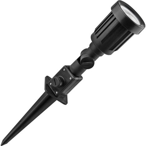 Piquet de jardin LED matel ip65 7w bleu (1/2)