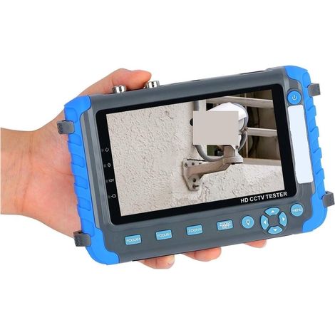 Testeur de vidéosurveillance prenant en charge la caméra IP Testeur De Vidéosurveillance IV8C, Moniteur 8MP AHD TVI CVI CVBS, Test De Caméra RS485 PTZ, Contrôle De Câble UTP, Outil De Test De Caméra, (1/5)
