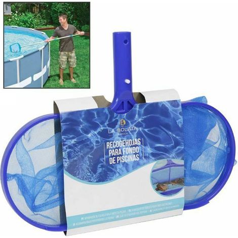 TRADE SHOP - Retino A Sacco Da Piscina Vasche Per Raccogliere Foglie Insetti Pulitore Piscine -