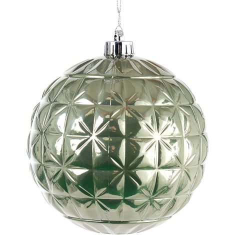 ARPIMEX Sfera di Natale D 150 Mm Plastica Verde Salvia
