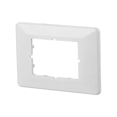 Metz Connect Abdeckplatte 80 x 80 mm reinweiß, E-DAT C6 816718-0102-I (1/2)