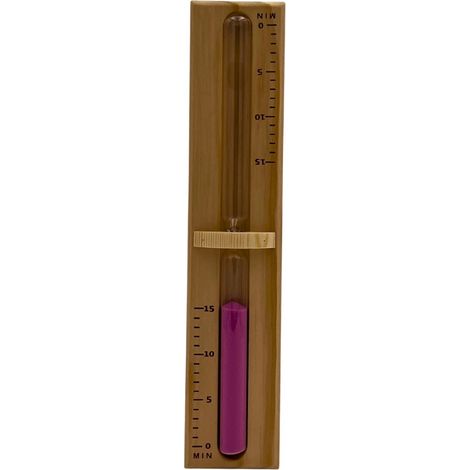 Sanduhr für Sauna (aus Kiefer) 2
