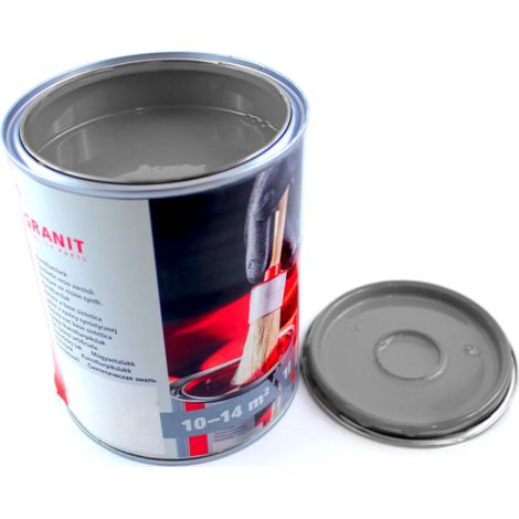 Vernice grigio Landsberg Nopolux Wickens effetto granito, barattolo da 1 litro (1/2)