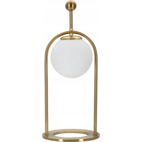BigBuy GLAMY ARC Tischlampe gold 50 cm