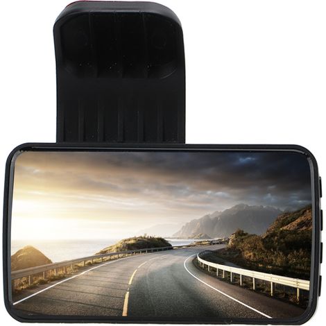 Caméra embarquée pour voiture avec écran HD de 3 pouces, objectif grand angle de 120 degrés, microphone intégré et accessoires universels. (1/5)