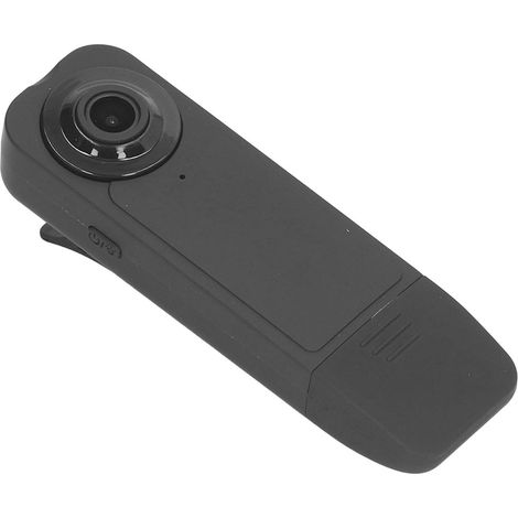Caméra corporelle 1080P HD, mini caméra policière portable avec enregistreur DVR, vision nocturne infrarouge, 32G, 6 heures d'autonomie (1/5)