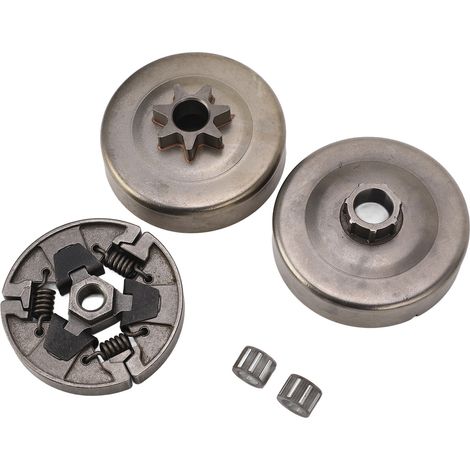Ensemble d'embrayage 3/8 pouce 50159 80 02, kit de roulement de tambour d'embrayage pour tronçonneuses HUSQVARNA 365 371 372 372XP 362 (1/5)