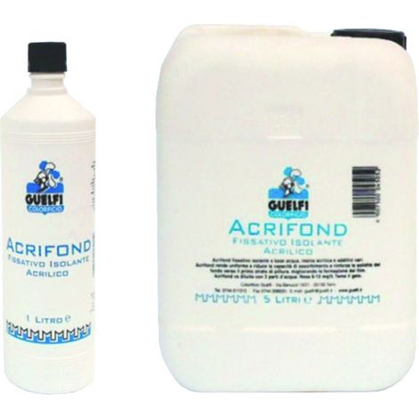 Fissativo acrilico isolante acrifond - Capacità: lt 5