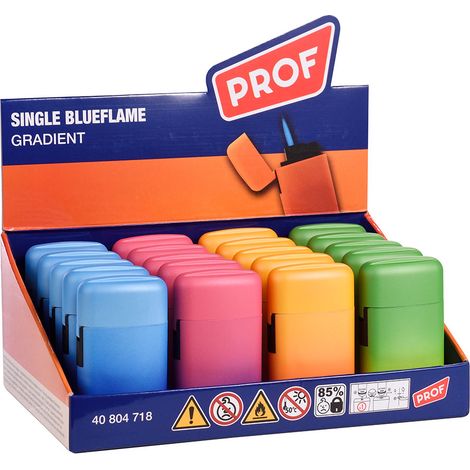 Gradient-Feuerzeug Blueflame, Bunte Farben