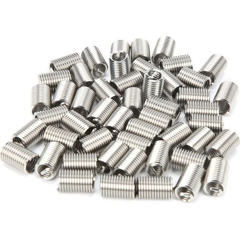 50 Pièces Manchons de Protection pour Fils Filetés Outil de Réparation Fixation Standard US 5/16-18 x 3D (1/5)