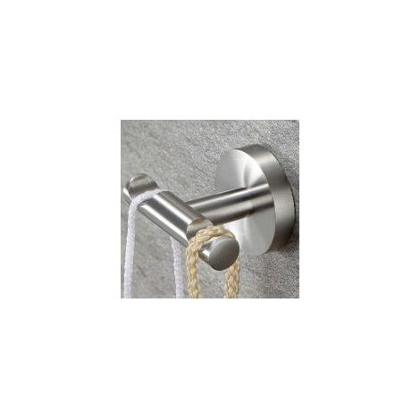 Handtuchhaken, Wandhaken, Handtuchhalter, Kleiderhaken, runder Edelstahlhaken für Bademäntel, Badezimmer, Küche, Toilette, Schlafzimmer, Wohnzimmer (1/5)