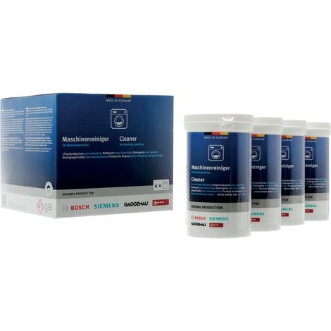 Limpiador para lavadoras Bosch 00311928 (4 x 200 g)