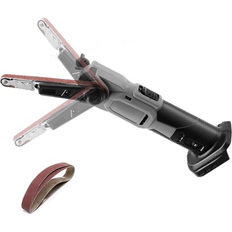 Ponceuse à bande sans fil 10x330mm pour 18V (sans batterie) (1/5)