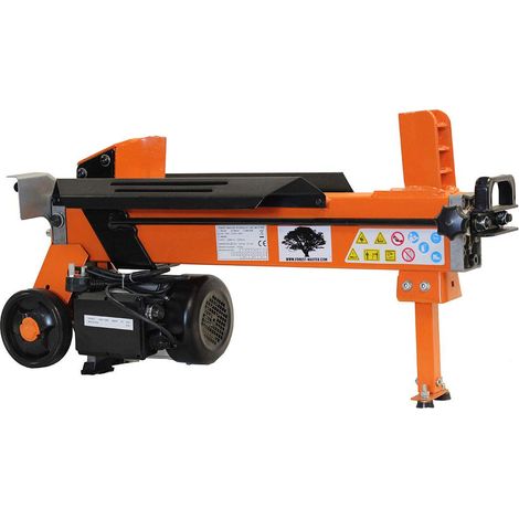 Forest Master FM10D-7-TC Spaccalegna elettrico 7 tonnellate - Lama DuoCut - Pre-riempito pronto per l'uso - Ramstop - Banco da lavoro e protezione CE/UKCA (1/5)
