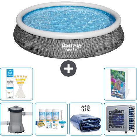 Bestway Fast Set Rund - 396x84 cm - 7-teilig  S302 (1/5)