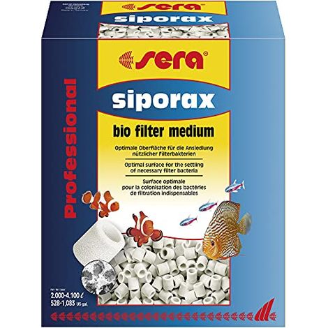 Sera Siporax Professional supporto filtrante biologico incolore 5 kg (1/4)