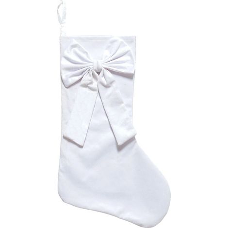 Weihnachtsstrümpfe mit Schleifen, Kaminstrümpfe, 45 cm große Samt-Weihnachtsornamente, Geschenktüten, Süßigkeitentüten, Weihnachten