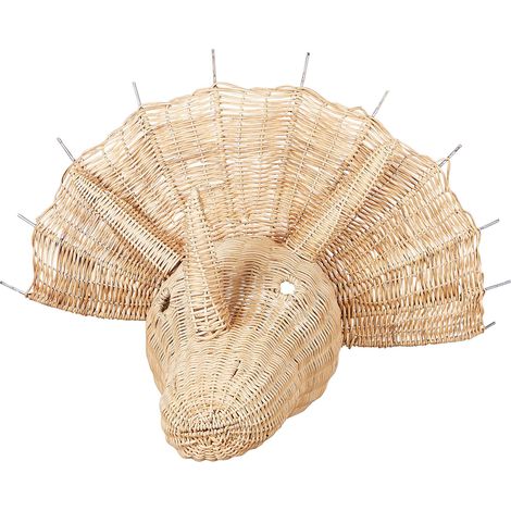 Decorazione parete Camera dei bambini Rattan animale testa Dinosauro luce Bioko (1/3)