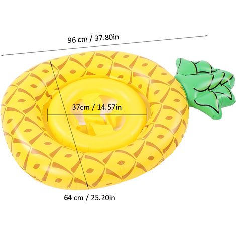 Bouée Siège Bébé Piscine - Flotteur Gonflable pour Enfants - Jouet de Plage Sécurisé