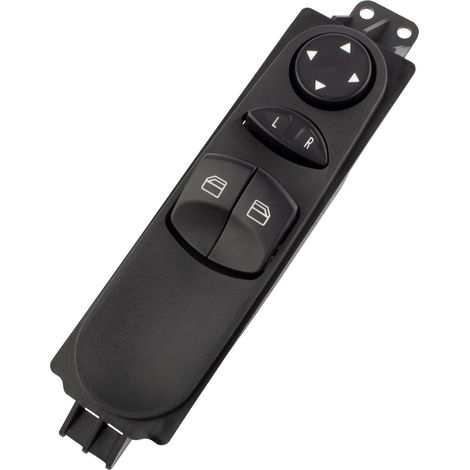 Houhence – Interrupteur lève vitre Mercedes Vito W639 – Bouton commande principal pour Viano Bus Mixto 6395450913 – Adaptabilité et durabilité