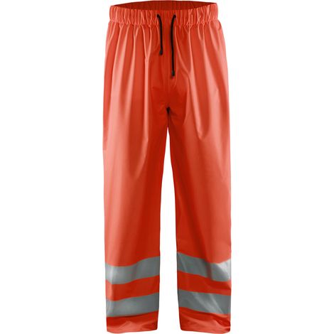 Pantalón lluvia blaklader high vis level 1 impermeable cortaviento