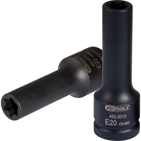 KS Tools 3/4 Kraft-Stecknuss TX, lang, E20 (1/3)