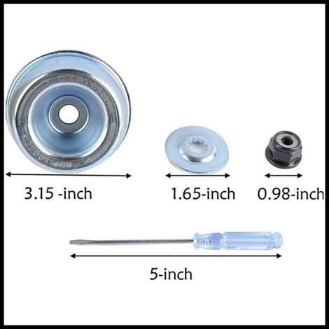 Lame Débroussailleuse - 3 Dents - 255 mm - Alésage 25 4 mm - Épaisseur 3 mm - 1 Pièce (1/3)