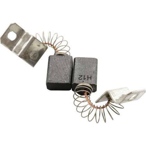 Balais de Charbon pour Metabo Coupeuse/Scie 611760A - 8x14x19mm