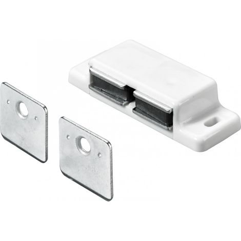 2er Set HETTICH Kunststoff-Magnetverschlüsse, L.20,8 x B.58,3 mm HETTICH