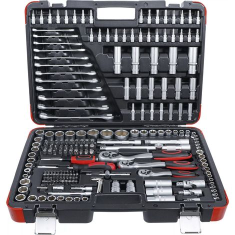BGS 216-teiliges Set Schlüssel und Nüsse Schwarz Robust (1/5)