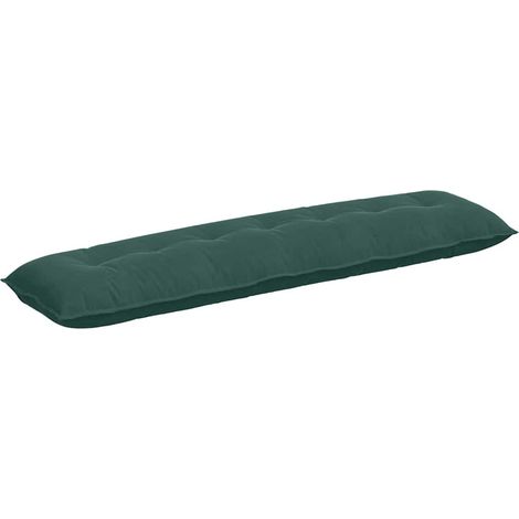 Back Pillow Dark Green 200 x 50 cm Corduroy Fabric vidaXL