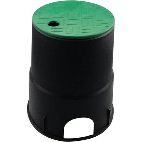 Couvercle Pour Boîte De Robinetterie Souterraine - Diamètre 205 Mm - Hauteur 230 Mm - En Abs Vert - Unité (1/4)