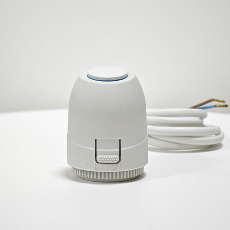 Actionneur électrique, vanne thermostatique IP54 pour chauffage par le sol, thermostat de chauffage par le sol fermé pour système de chauffage 230 V (1/5)