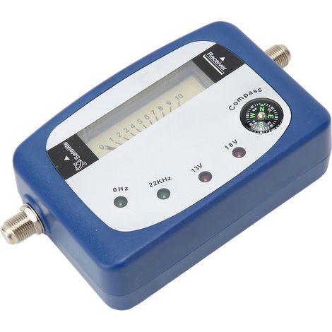Détecteur de Signal Satellite avec Boussole et Indicateurs LED pour Antenne Parabole (1/5)