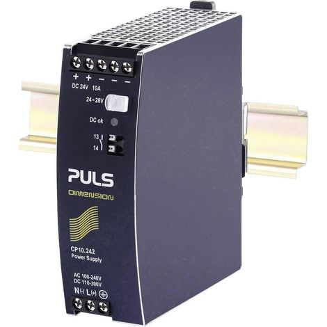 Puls CP10.242 fuente de alimentación 240W 24V DC riel DIN