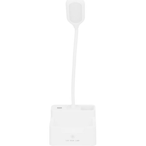 Lampe de table tactile polyvalente protection oculaire pour élève chambre lampe lecture porte-stylo lumière blanche chaude blanc (1/5)