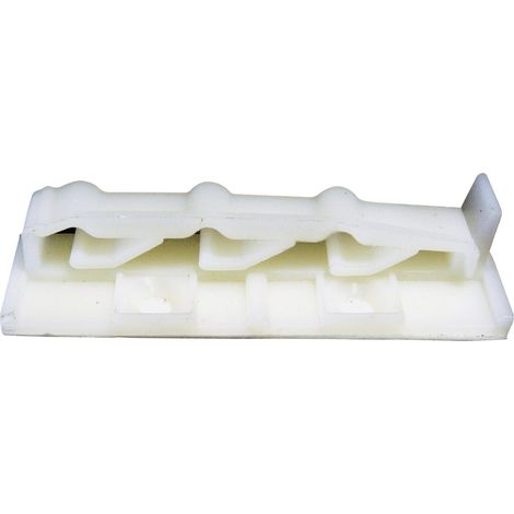 PB Fastener 332-7122-500 Befestigungssockel 332-7122-500 für Flachbandkabel Natur 1 St. (1/2)