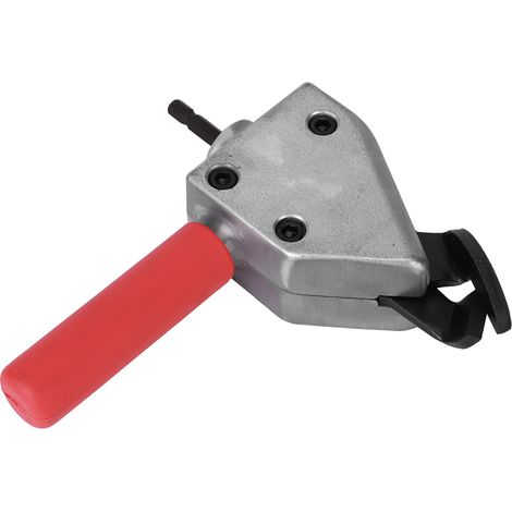 Blechschneidkopf-Werkzeugaufsatz-Zubehör für elektrische Bohrmaschinen, Seitenschneider und Scheren (1/5)