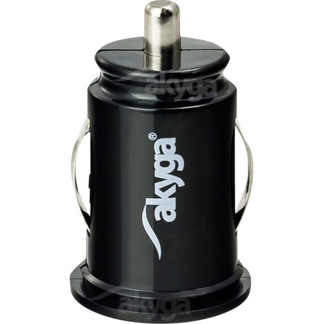 Akyga AK-CH-02 Kfz-Ladegerät 2x USB 5V / 1A für 12-24V Zigarettenanzünder (1/3)