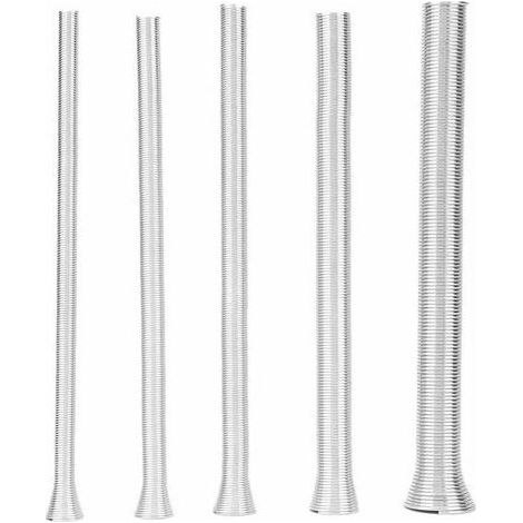 5 Pièces 21cm Ressort Tube Cintreuse Multifonctionnel Universel Ressort de Flexion Manuel Dispositif de Cintrage Ressort Intérieur (1/5)