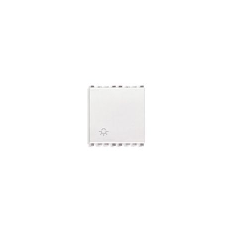 VIMAR - 20008.2.LB 1P NO 10A Botón de luz 2M blanco