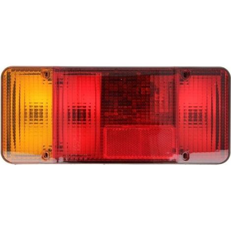 Feu arrière gauche compatible pour Iveco 1991-2003, pièce de rechange automobile, fixation standard, couleur d'origine, nombre de pièces 1, dimensions adaptées, matière résistante aux intempéries